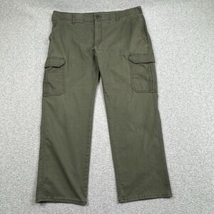 Lee Extreme Comfort MVP Cargo Pants Mens‎ 40x30 Straight Fit Performance Green